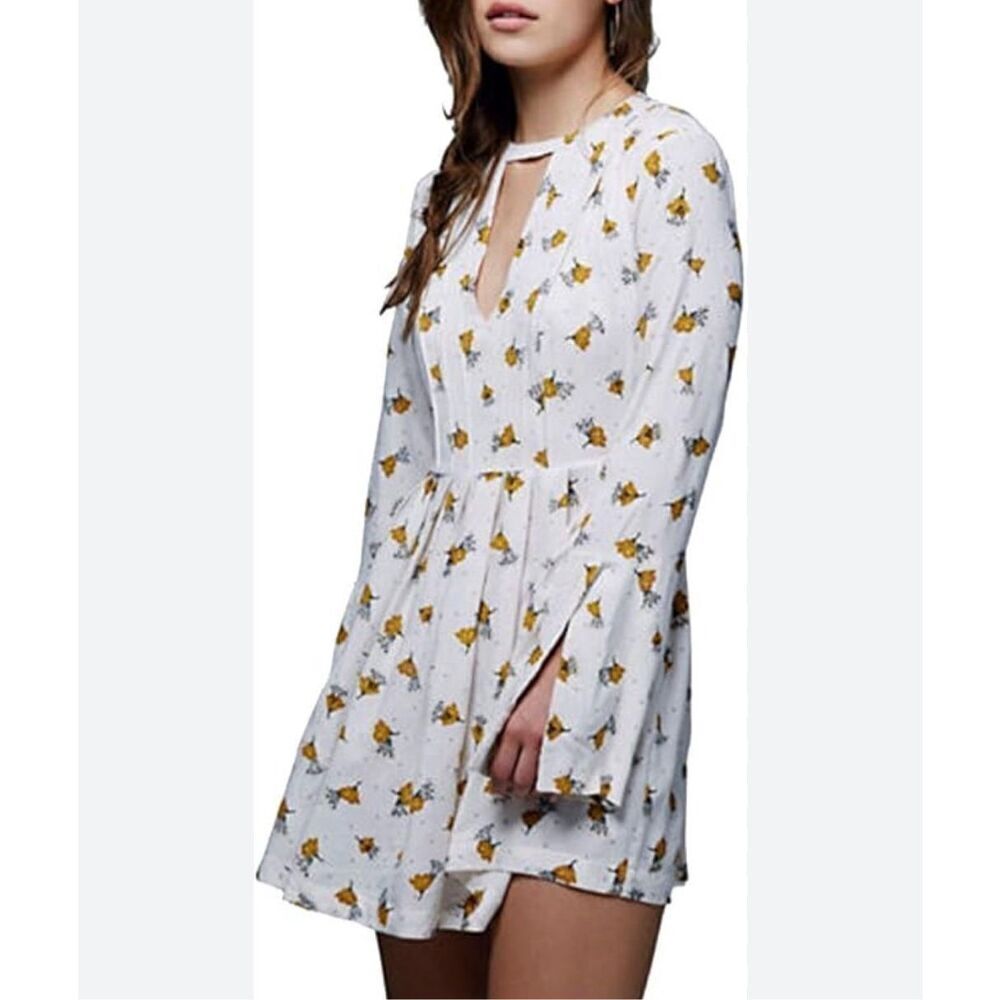 Revolve Free People Teagan floral boho fit & flare dress